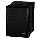 Caisson de basse line array amplifié 15'' noir T115S-DSP Audiocenter