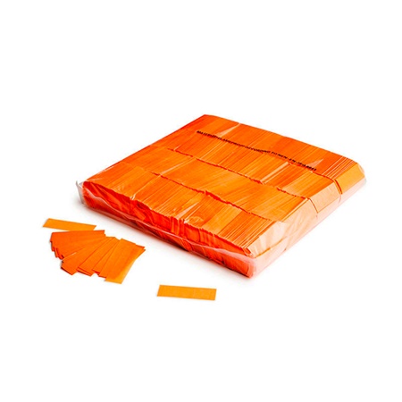 Sachet de confettis ignifugés 1kg - 55x17mm - ORANGE FLUO MAGIC FX