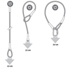 Elingue d'amarrage pour EPI PETZL Wire Strop - Longueur : 50cm