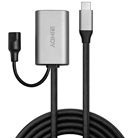 Cordon/Rallonge USB-C vers USB 3.0 active LINDY - Longueur : 5m