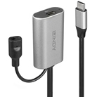 Cordon/Rallonge USB-C active LINDY - Longueur : 5m