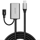 Cordon/Rallonge USB-C active LINDY - Longueur : 5m