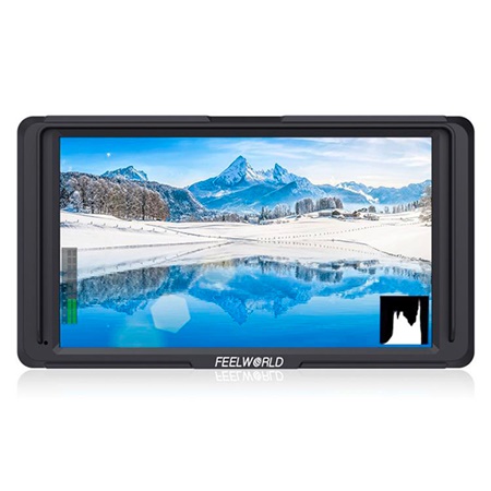 Moniteur vidéo LCD broadcast HDMI FEELWORLD F5 5'' 4K 30Hz