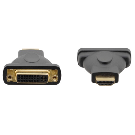 Adaptateur DVI femelle - HDMI mâle dorée KRAMER