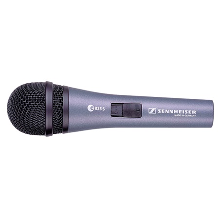 Micro dynamique cardioïde avec inter pour le chant e 825S Sennheiser