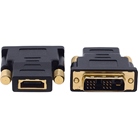 Adaptateur DVI mâle - HDMI femelle dorée LINDY
