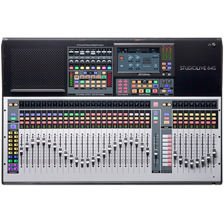 Console numérique 64 canaux, 43 bus, 33 faders Studiolive 64S Presonus