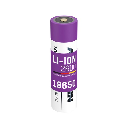 Batterie Lithium-ion rechargeable format 18650 Ansmann 3.7V - 2600 mAh