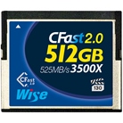 Carte mémoire CFast 2.0 WISE - 512Gbit - 525Mb/s