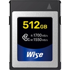 Carte mémoire WISE CFexpress Type B CFX-B 512Go 1700 / 1550Mb/s