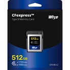 Carte mémoire WISE CFexpress Type B CFX-B 512Go 1700 / 1550Mb/s
