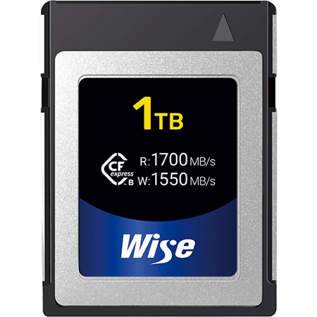 Carte mémoire WISE CFexpress Type B CFX-B 1To 1700 / 1550Mb/s