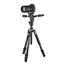 Trépied hybride photo vidéo 3 sections MANFROTTO Befree-Advanced