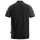 Polo polyester/coton Snickers Workwear - Noir/Gris - Taille L