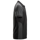 Polo polyester/coton Snickers Workwear - Noir/Gris - Taille XL