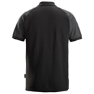 Polo polyester/coton Snickers Workwear - Noir/Gris - Taille XXL