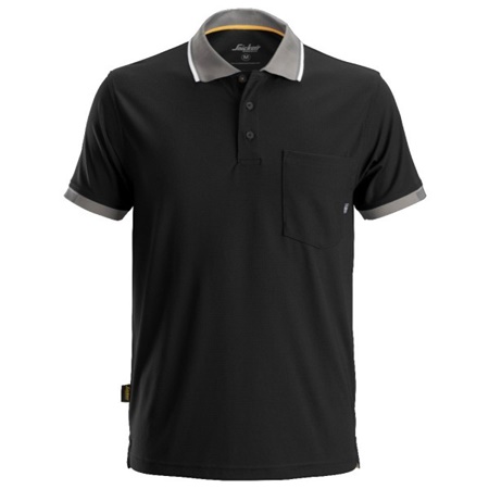 Polo à manches courtes 37.5® Snickers Workwear - Noir - Taille S