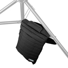 Sac contrepoids standard à double poche CARUBA très grand modèle Noir