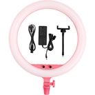 Ring Led Blanc variable GODOX LR150 Rose pour réseaux sociaux et vlog