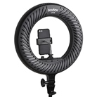 Ring Led Blanc variable GODOX LR160 Noir pour réseaux sociaux et vlog