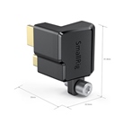 Adaptateur coudé SmallRig HDMI & USB Type-C Right-Angle