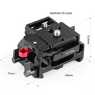 Plaque SmallRig Baseplate compatble Manfrotto 501PL