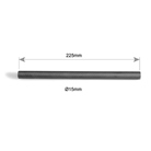 Lot de 2 tiges SmallRig Rod en fibre de carbone diamètre 15mm -22,5cm