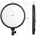 Kit de 2 panneaux Led Bicolor VILTROX VL-500T Bi-Color Round Light