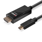 Cordon LINDY USB 3.1 type C - HDMI - 4K60 HDR- 10m