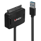 Cordon adaptateur LINDY USB 3.0 vers SATA 3.0 - Longueur : 1m