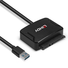 Cordon adaptateur LINDY USB 3.0 vers SATA 3.0 - Longueur : 1m