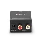 Convertisseur LINDY Audio numérique S/PDIF et Toslink vers Audio