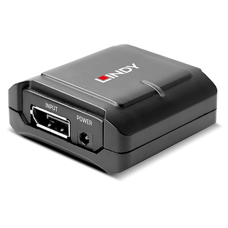 Répéteur / Amplificateur LINDY pour signaux DisplayPort 1.4 UHD 4K