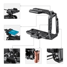 Demi cage SmallRig 2254B pour Blackmagic Cinema Camera 4K et 6K