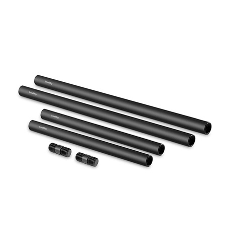 Lot de 4 tiges SmallRig Rod en aluminium diamètre 15mm - 20 et 30cm