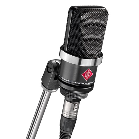 Micro de référence large membrane cardioïde TLM 102 Neumann - noir