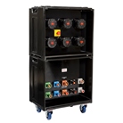 Coffret élec noir 250A vers 6 x P1763T + link powerlock 250A