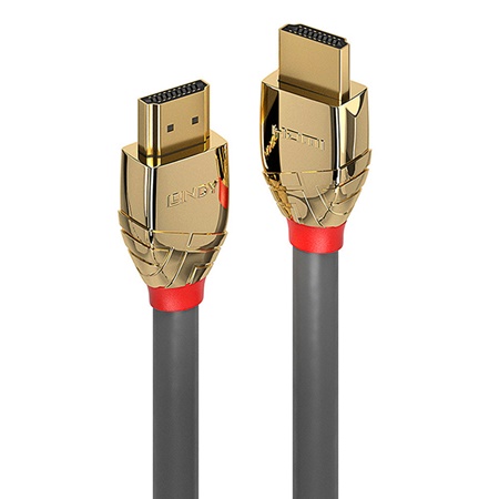 Cordon HDMI 2.1 48Gb/s Ultra High Speed LINDY Gold Line - 5m