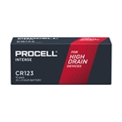 Boite de 10 piles lithium 3V CR123 Procell by Duracell