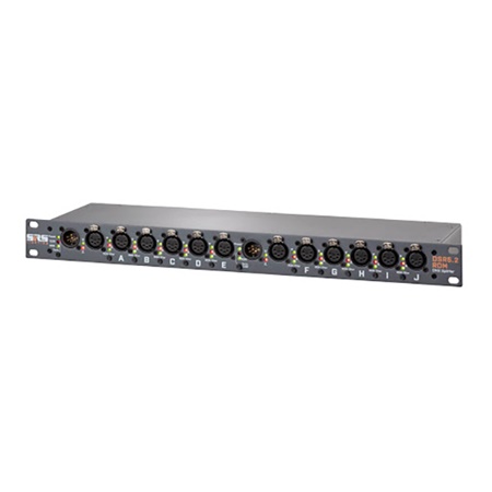 Splitter booster SRS DMX/RDM double 1:5 opto isolées - XLR 5pts