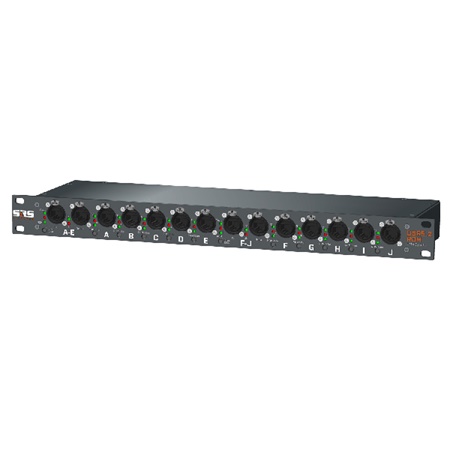 Splitter booster SRS DMX/RDM double 1:5 opto isolées - RJ45