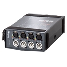 Splitter hybride SRS 4 canaux DMX 5pts + powercon - émetteur W-DMX