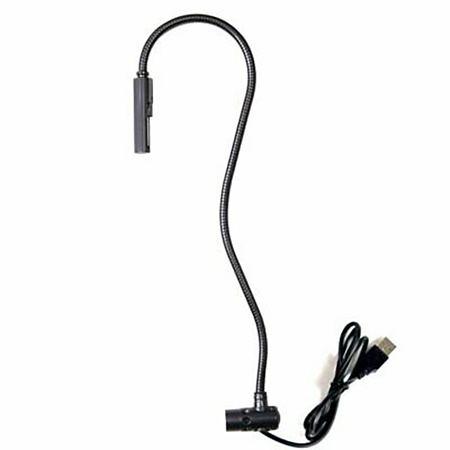Eclairage console Led Littlite - XLR3 coudé + alim USB - long 30cm