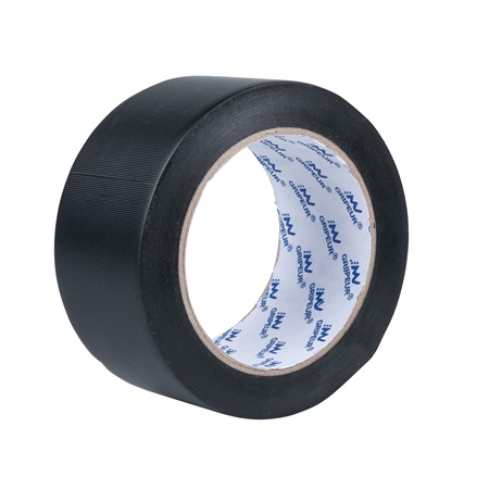 Gaffer PVC strié GRIPEUR 8409 - 50 mm x 33 m NOIR