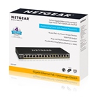 Switch Ethernet 16 ports Gigabit NETGEAR GS316PP PoE+