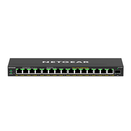 Switch Ethernet 16 ports Gigabit NETGEAR GS316EPP manageable PoE+