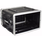 Rack standard ABS SHOWGEAR Double Door Case - 6U - 19'' - Noir 