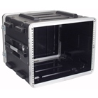 Rack standard ABS SHOWGEAR Double Door Case - 8U - 19'' - Noir 