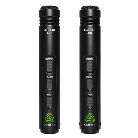 Couple de micros stéréo à petit diaphragme LCT 140 AIR Lewitt