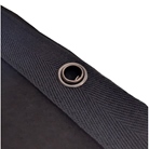 Pendrillon en molleton coton 500g/m² non plombé 290x600cm - noir